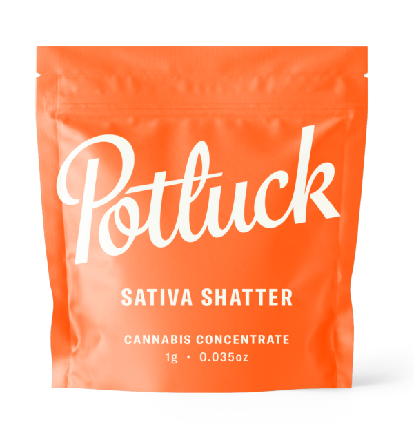 Potluck - Sativa Shatter - Cannabis Concentrate