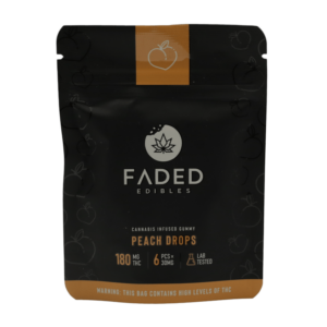 Faded Edibles - Peach Drops