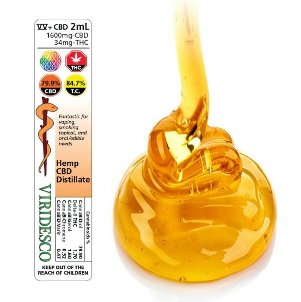 Viridesco - CBD Distillate 2ml