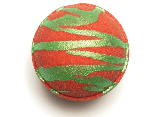 Christmas Spirit Bathbomb - Red and Green - CBD 300mg