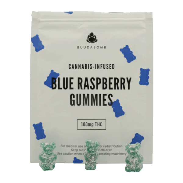 Buudabomb - Blue Raspberry Gummies