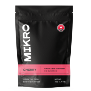 Mikro - THC Gummies - 100mg THC - Cherry