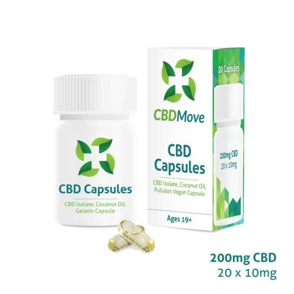 CBD Move - CBD Capsules - 200mg