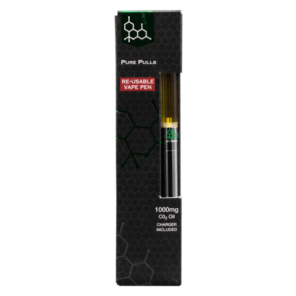 Pure Pulls – CO2 Oil Reusable Vape Pen – Sativa