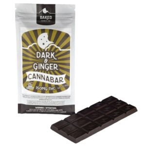 Baked Edibles – Chocolate Bar – Dark & Ginger 150mg THC | {site_name}