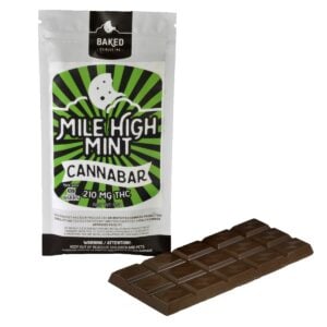 Baked Edibles – Mile High Mint Cannabar 210mg THC | {site_name}