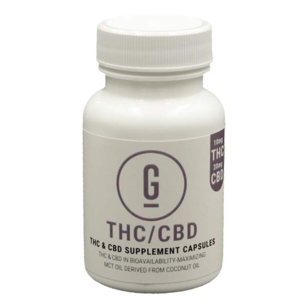 GrassLife - THC & CBD Supplement Capsules