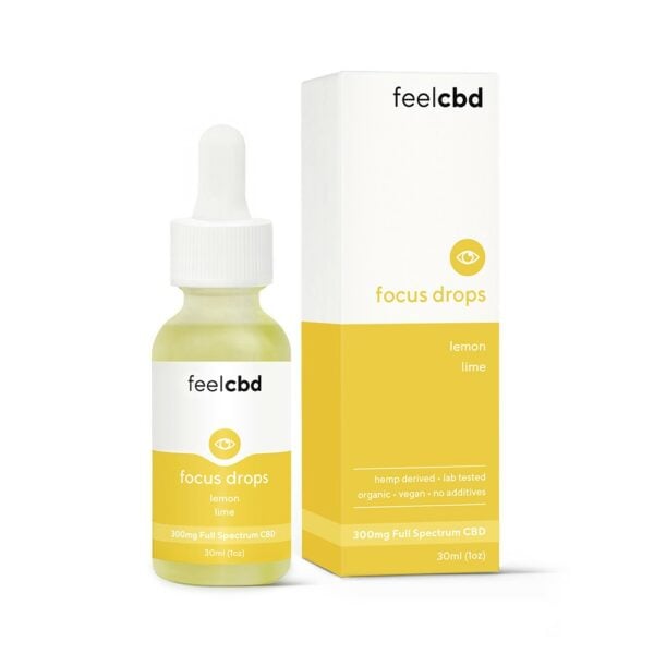 Focus Drops CBD Tincture 300mg