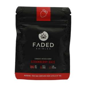 Faded Edibles - Strawberry Daze - Gummy