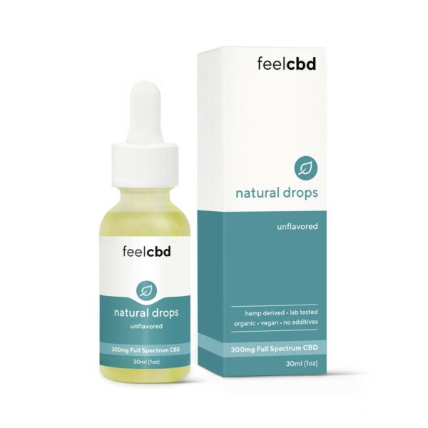 feelcbd - natural Drops - CBD Tincture