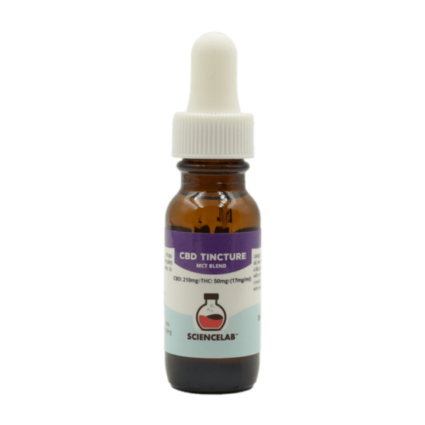 Sciencelab - CBD Tincture - THC 50mg - CBD 210mg