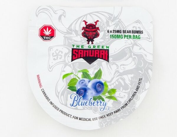 The Green Samurai – Blueberry Gummies