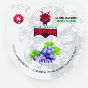 The Green Samurai – Grape Gummies