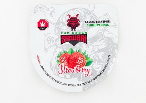 The Green Samurai – Strawberry Gummies