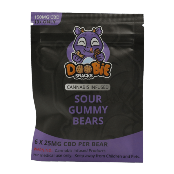 Doobie Snacks – CBD Sour Gummy Bears