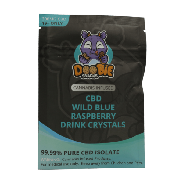 Doobie Snacks - CBD Wild Blue Rasberry Drink Crystals