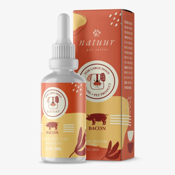 natuur - Pet series - CBD Oil Tinture for large Dogs - Bacon