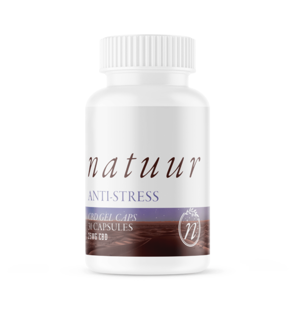 Natuur CBD Gel Caps Anti-Stress