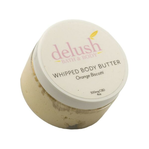 Delush - Bath & Body - Whipped Body Butter - Orange Biscotti