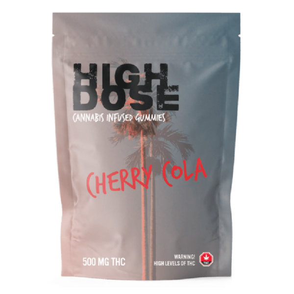 High Dose – Cannabis Infused Gummies – Cherry Cola – 500mg/1500mg