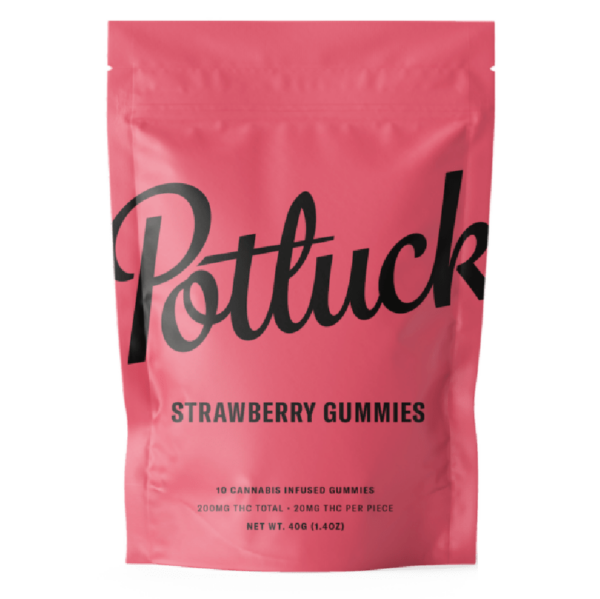 Potluck Extracts – Strawberry Gummies