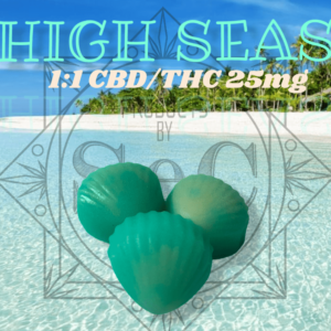 HIGHSEAS - 1:1 CBCD / THC 25MG