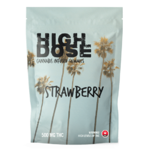 High Dose – Cannabis Infused Gummies – Strawberry