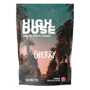 High Dose – Cannabis Infused Gummies – Cherry