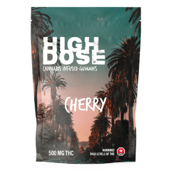 High Dose – Cannabis Infused Gummies – Cherry