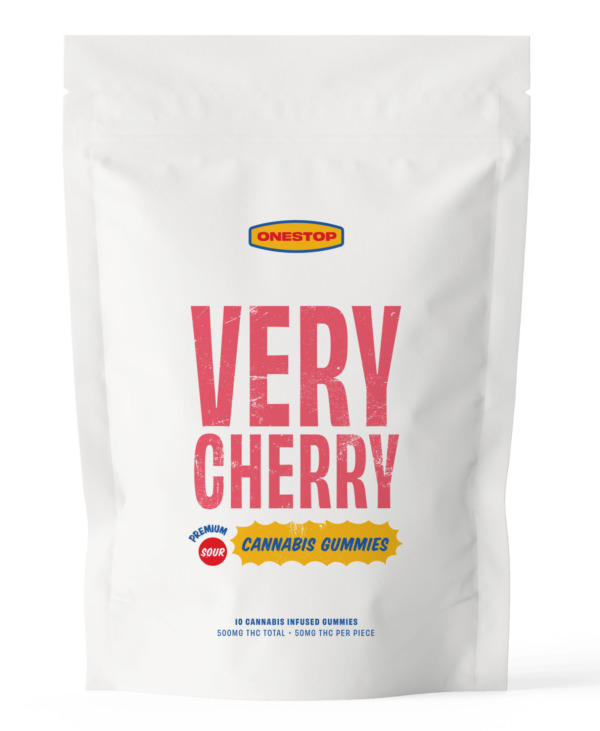 Onestop - Very Cherry THC Gummies 500mg