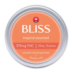 Bliss - Tropical Assorted 375mg THC