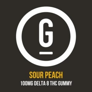 GrassLife - Source Peach Gummy - 100mg